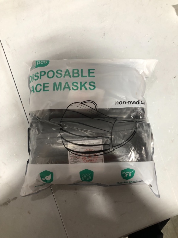 Photo 2 of 100Pcs Disposable Face Masks