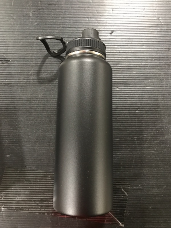 Photo 1 of 10" BLACK METAL WATER BOTTLE