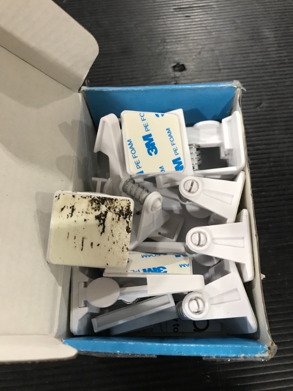Photo 1 of Cabinet Locks Child Safety Latches - Baby Proofing Cabinets & Drawers Locks - Child Proof Your Home - No Drilling & No Tools Required! (8 Pack)
