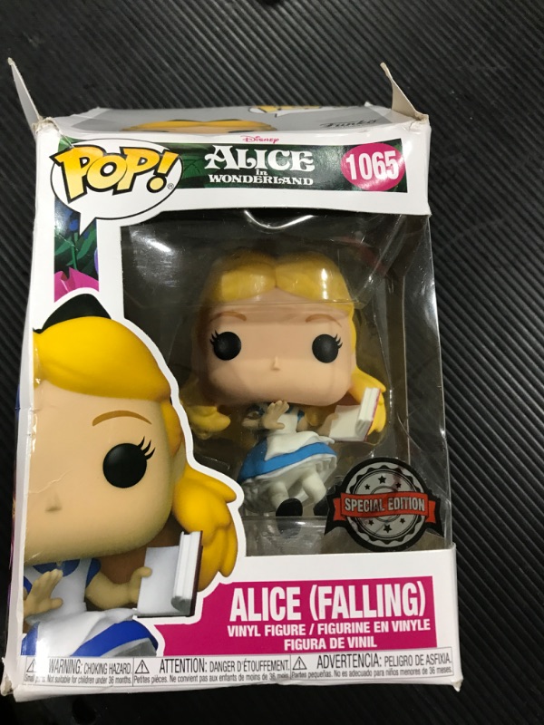 Photo 2 of Funko Pop! Disney: Alice in Wonderland 70th - Alice in Wonderland Curtsying, 3.75 inches
