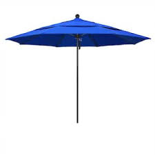 Photo 1 of Abba Patio 11ft Patio Umbrella Outdoor Umbrella Patio Market Table Umbrella with Push Button Tilt and Crank for Garden, Lawn, Deck, Backyard & Pool, 