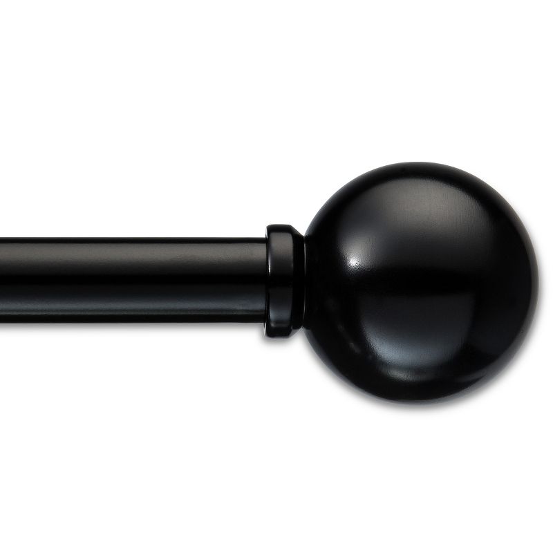 Photo 1 of 28"-48" Cafe Rod Ball Black - Room Essentials™