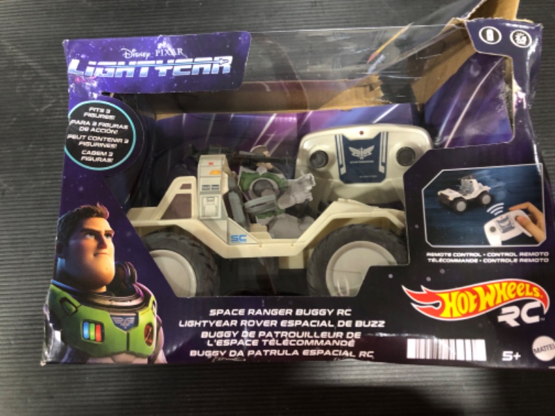 Photo 2 of  Hot Wheels R/C Disney and Pixar Lightyear Space Commander Vehicle Gift for Kids
