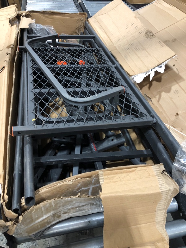 Photo 1 of BIG GAME Hunter HD 1.5 Treestand - Adjustable Shooting Rail, Extra Wide/Deep Platform for Wide Stances, Flex Tek Comfort Seating 18.6' Tall, Black
