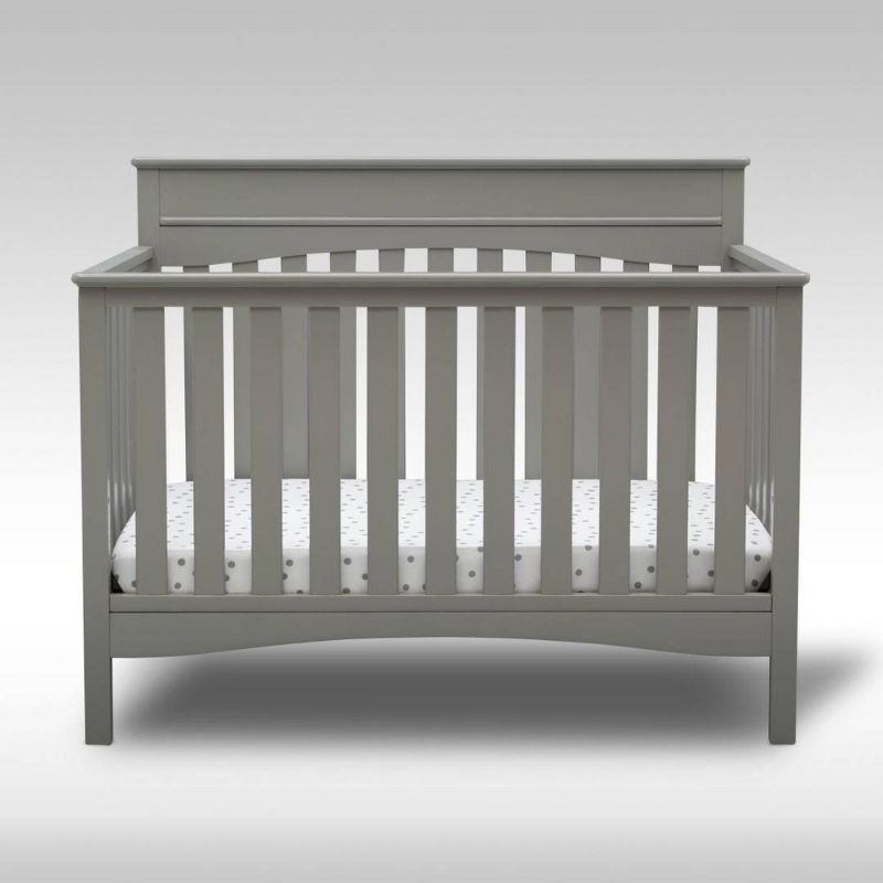 Photo 1 of Delta Children Skylar 6-in-1 Convertible Crib - Gray
