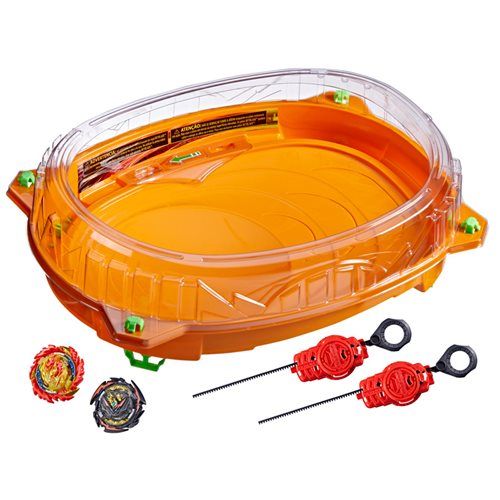 Photo 1 of Beyblade Burst QuadDrive Cosmic Vector Battle Set Battle Game Set with Beystadium
