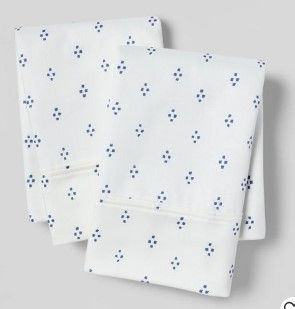 Photo 1 of 400 Thread Count Performance Printed Pillowcase Set - Threshold