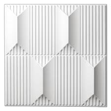 Photo 1 of A10055-Art3d PVC 3D Wall Panel , 3D Textured Wall Panels, Pack of 12 Tiles
