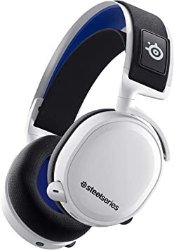 Photo 1 of SteelSeries Arctis 7P+ Wireless Gaming Headset – Lossless 2.4 GHz – 30 Hour Battery Life – USB-C – 3D Audio – For PS5, PS4, PC, Mac, Android and Switch - White
