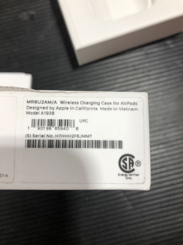 Photo 1 of Apple Wireless Charging Case for AirPods **CASE ONLY!**