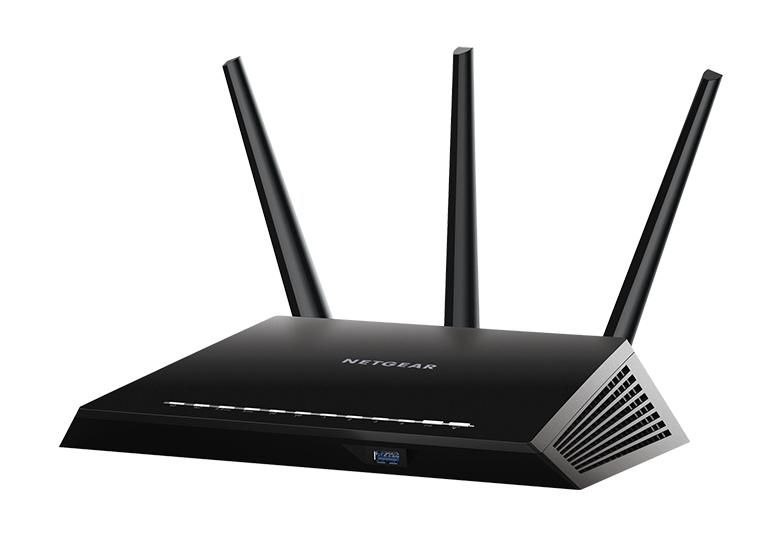 Photo 1 of NETGEAR Nighthawk Smart WiFi Router (R6900P) - AC1900 Wireless Speed (up to 1900 Mbps) | Up to 1800 sq ft Coverage & 30 Devices | 4 x 1G Ethernet and 1 x 3.0 USB Ports | Armor Security
