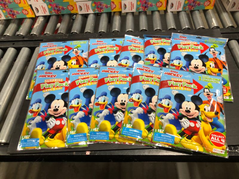 Photo 2 of Disney Junior Mickey Surprise Play Pack Grab & Go, BOX OF 10!!