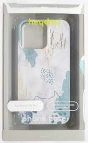 Photo 1 of heyday antimicrobial Hard phone Case for iPhone 13 Pro - Teal White Gold COMES WITH 3