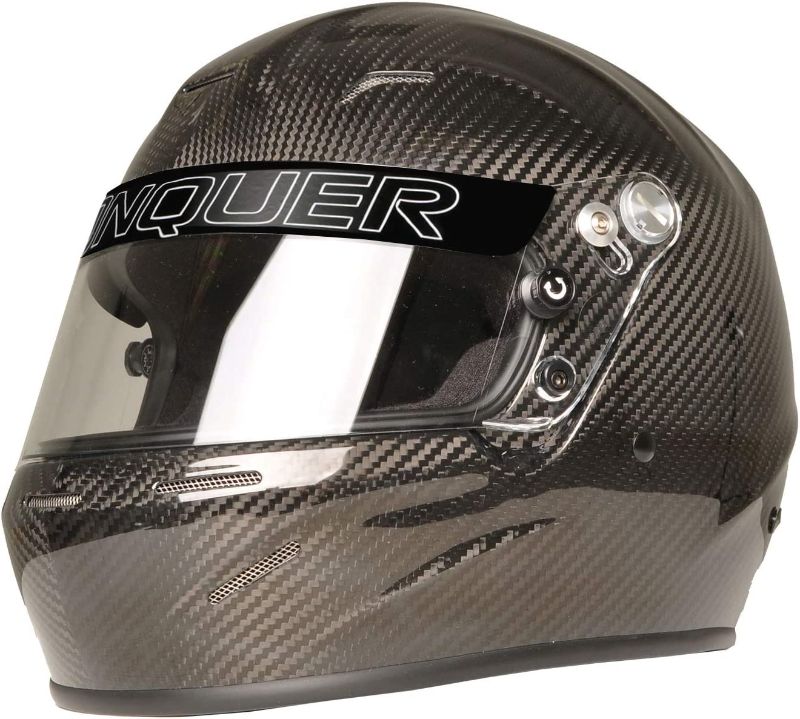 Photo 1 of Conquer Carbon Fiber Full Face Auto Racing Helmet Snell SA2020 SZ XL
