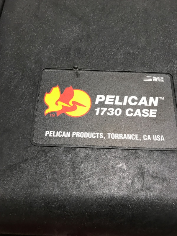 Photo 4 of Pelican Large Transport Case With 5-piece Foam Set 1730-000-110