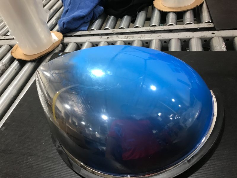 Photo 3 of 18” Acrylic Bubble Half Dome Mirror with Black Rim