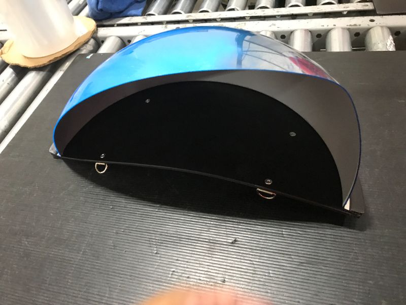 Photo 2 of 18” Acrylic Bubble Half Dome Mirror with Black Rim