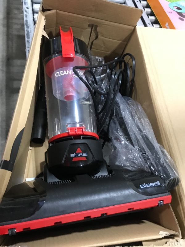 Photo 2 of BISSELL CleanView Compact Upright Vacuum, Fits in Dorm Rooms & Apartments, Lightweight with Powerful Suction and Removable Extension Wand, 3508
