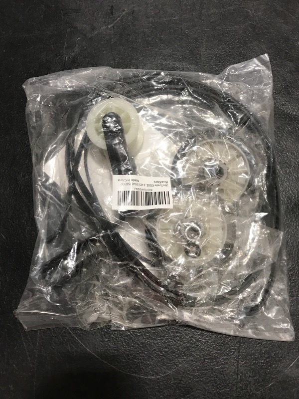 Photo 2 of 4392065 Dryer Repair Kit by BlueStars – Included Belt 341241, Idler 691366, Rollers 349241T - For Whirlpool Kenmore Crosley Admiral Amana Dryers - Replaces 279948 587636 AP3131942 PS373087 587636
