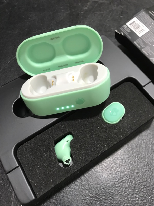 Photo 2 of Skullcandy Sesh Evo True Wireless In-Ear Headphones (Pure Mint)