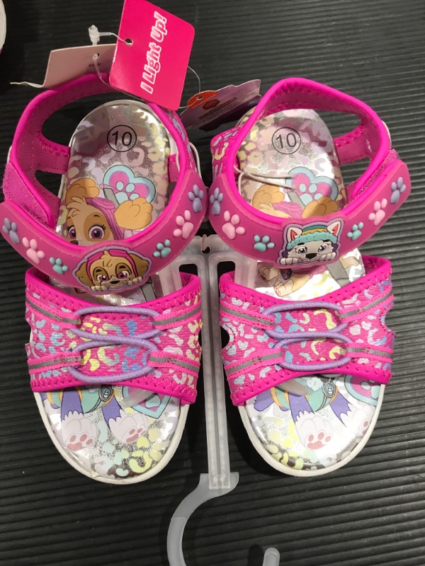 Photo 2 of [Size 10] Toddler Girls' Nickelodeon PAW Patrol Adventure Ankle Strap Sandals - Pink
