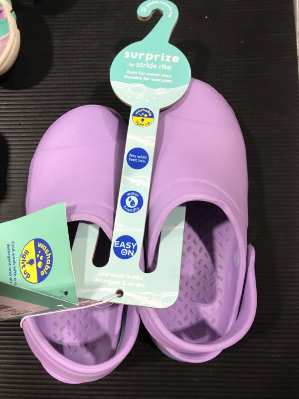 Photo 2 of [Size 12] Toddler Girls' Surprize by Stride Rite Gleamer Light-up Clogs