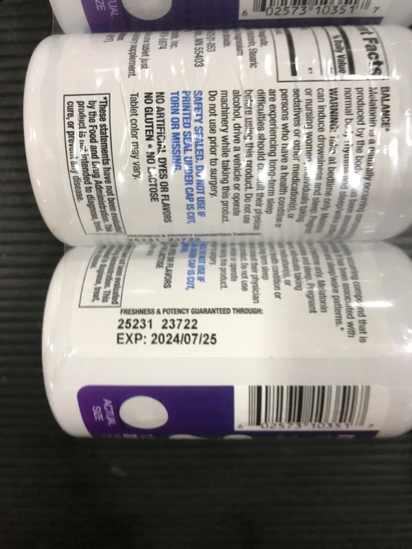 Photo 2 of [3 Pack] Melatonin 10mg Tablets - 120ct - up  up