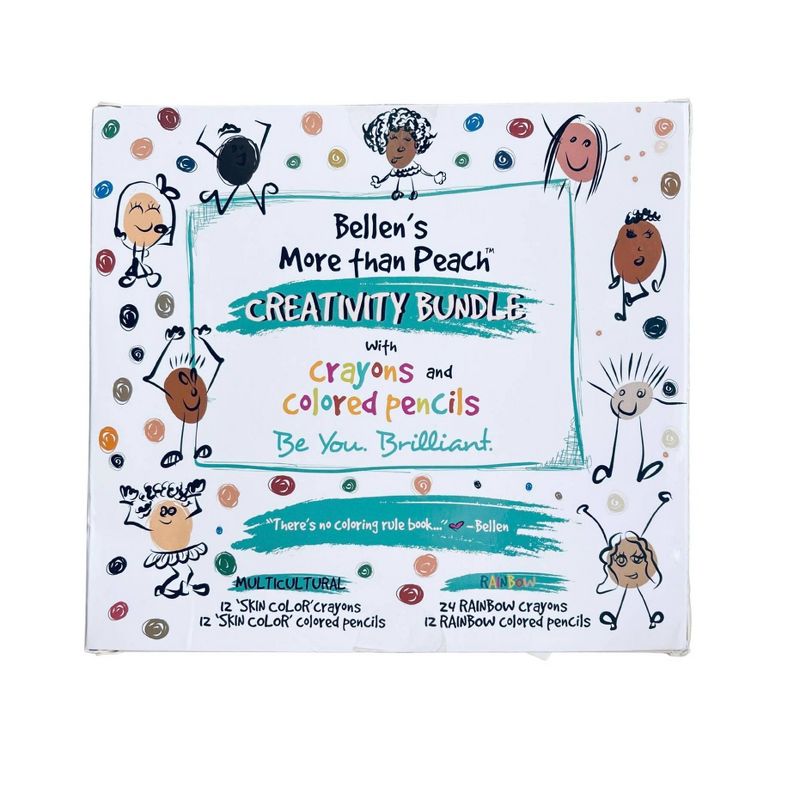 Photo 1 of Bellen's More Than Peach Creativity Bundle with Crayons & Colored Pencils