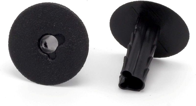 Photo 2 of THE CIMPLE CO Single Feed Thru Bushing - (Black) RG6 Feed Through Bushing (Grommet) Replaces Wallplates (Wall Plates) for Coax Coaxial Cable, Network Cable, CCTV - Indoor/Outdoor Rated - 10 Pack