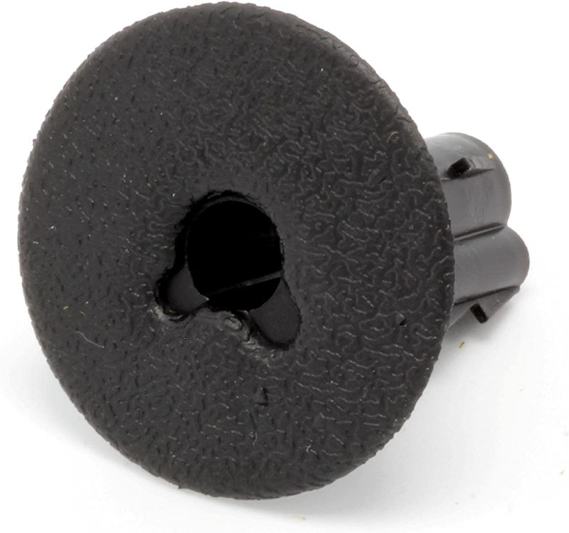 Photo 1 of THE CIMPLE CO Single Feed Thru Bushing - (Black) RG6 Feed Through Bushing (Grommet) Replaces Wallplates (Wall Plates) for Coax Coaxial Cable, Network Cable, CCTV - Indoor/Outdoor Rated - 10 Pack