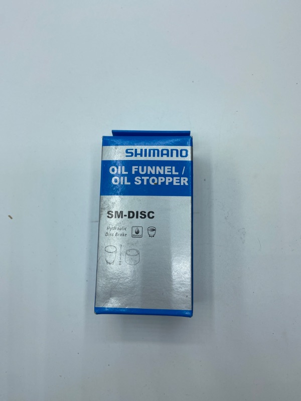 Photo 3 of Bleed Kit for SHIMANO Hydraulic Brakes 60ml Mineral Oil Funnel Stopper Bleed Block 20ml Syringe