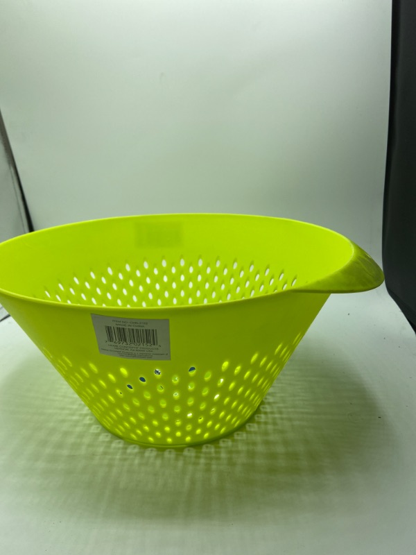 Photo 1 of Home Concepts Colander 11.5inch, Large, Deep. (Green)