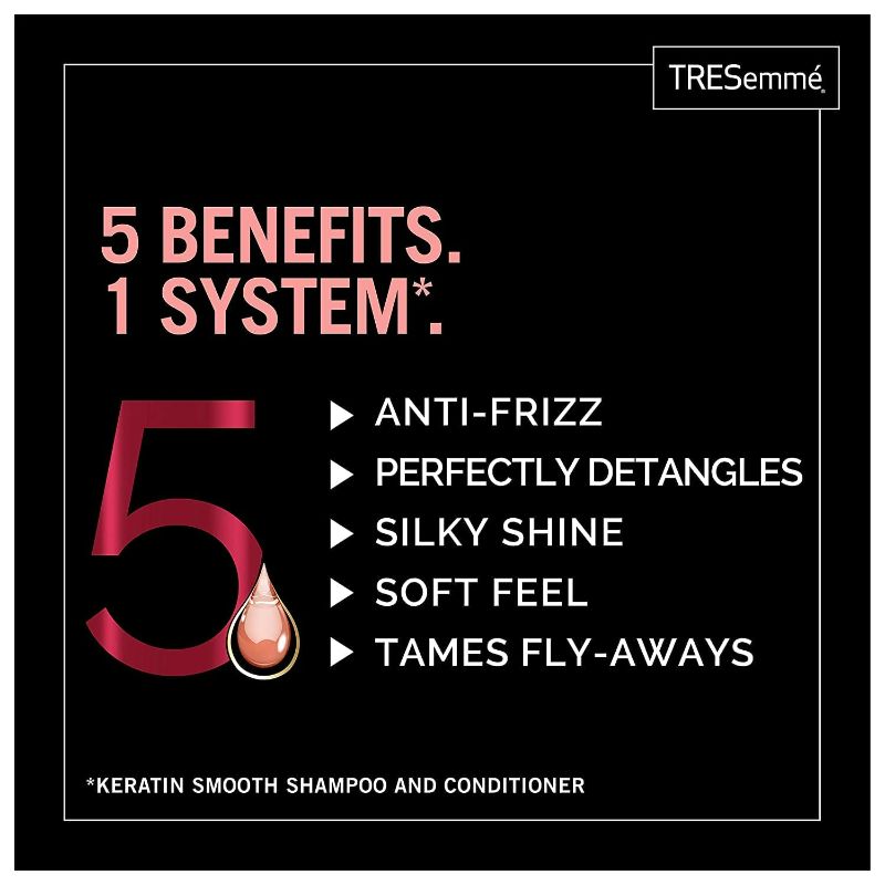 Photo 2 of TRESemmé Keratin Smooth Conditioner for Unisex, 22 Ounce