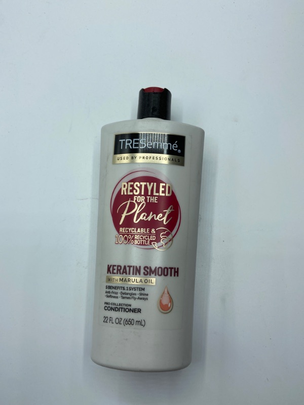 Photo 4 of TRESemmé Keratin Smooth Conditioner for Unisex, 22 Ounce