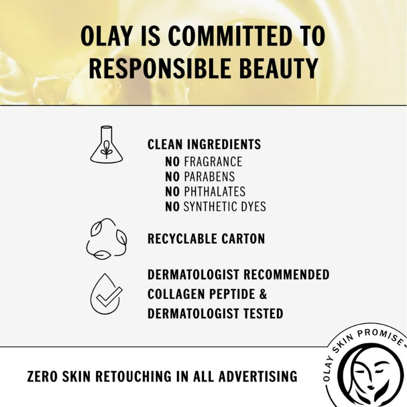 Photo 3 of Olay Regenerist Collagen Peptide 24 Face Moisturizer Cream with Niacinamide for Firmer Skin, Anti-Wrinkle Fragrance-Free 1.7 oz, Includes Olay Whip Travel Size for Dry Skin