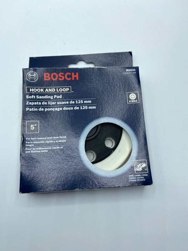 Photo 3 of Bosch RS031 5" Soft Sanding Pad (3107DVS, 3725DEVS)