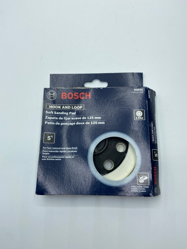 Photo 2 of Bosch RS031 5" Soft Sanding Pad (3107DVS, 3725DEVS)