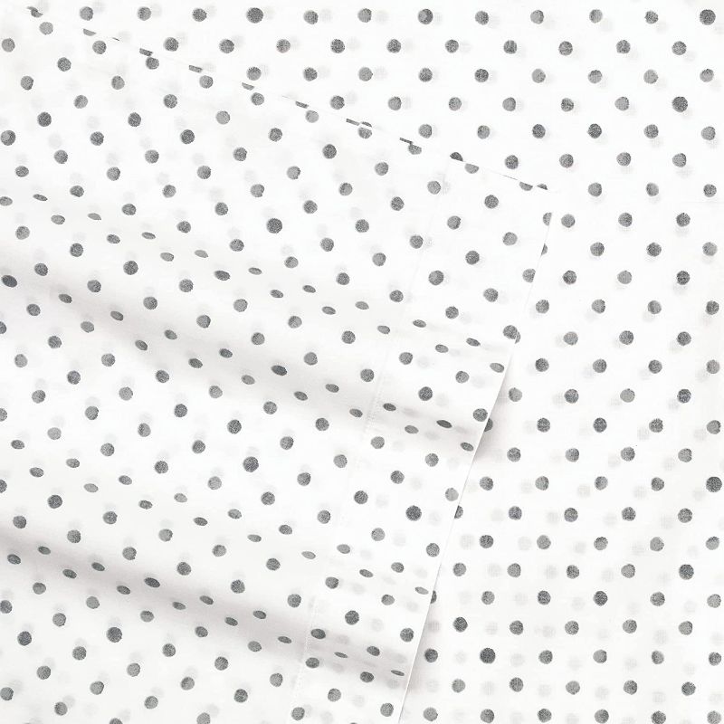 Photo 1 of ED Ellen DeGeneres - Percale Collection - Bed Sheet Set - 100% Cotton, Oeko-Tex Certified, Crisp & Cool, Lightweight & Moisture-Wicking Bedding, Queen, Watercolor Dots