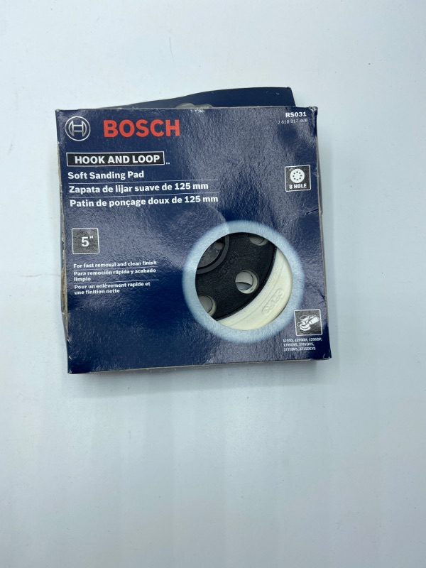 Photo 3 of Bosch RS031 5" Soft Sanding Pad (3107DVS, 3725DEVS)