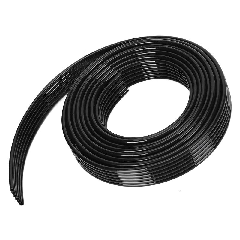 Photo 1 of Printer Inks Hose, UV Ink Tube Black 4mm OD 3mm ID PP Multiple Lines for DX4 for DX7 for DX5(6 Rows 10m)