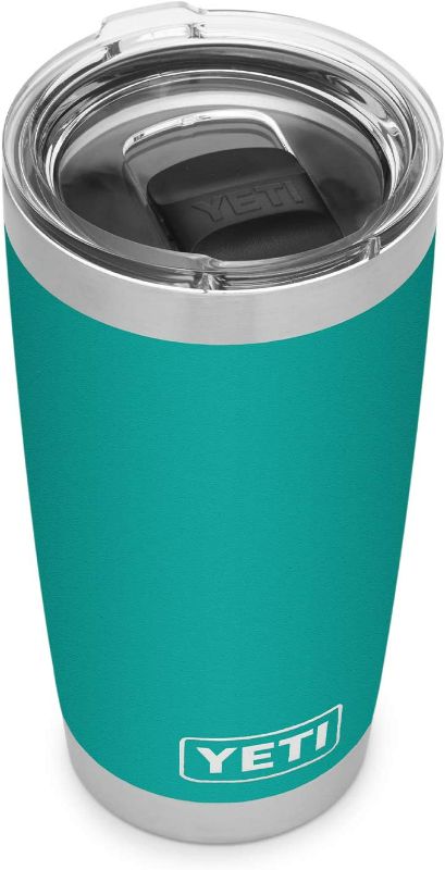 Photo 1 of YETI Rambler 20 oz Stainless Steel Vacuum Insulated Tumbler w/MagSlider Lid
