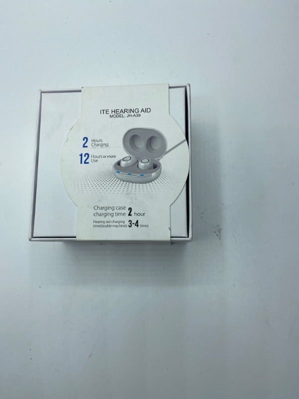 Photo 4 of Rechargeable Invisible Hearing Amplifier for Adults (Hearing Aid White)
