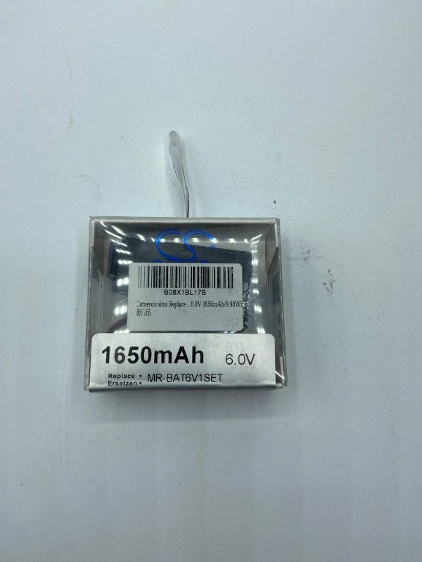 Photo 2 of Cameron Sino Battery for Mitsubishi MR-J4 PN:Mitsubishi 2CR17335A WK17, MR-BAT6V1SET 1650mAh / 9.90Wh