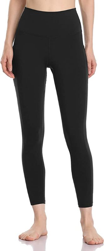 Photo 3 of Women's High Waisted Yoga Pants 7/8 Length Leggings with Pockets (Large)