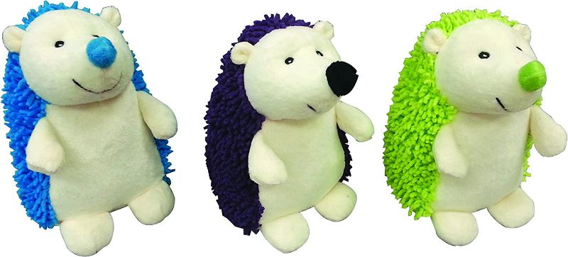 Photo 2 of Ethical Pets Gigglers Hedgehog Dog Toy, 6.5-Inch, Assorted