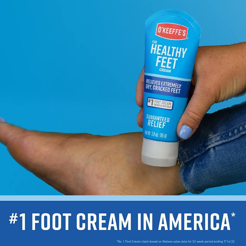 Photo 2 of O'Keeffe's Healthy Feet Foot Cream, 3 Ounce Tube (Pack of 2)