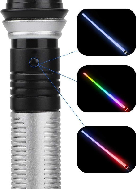 Photo 2 of Beita 2-in-1 Lightsaber?Anti-Breaking Lightsaber Dual Saber with Sound (Motion Sensitive)?for Birthday Gifts,, Best Gifts for childre