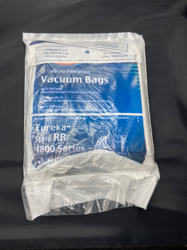 Photo 1 of EnviroCare Replacement Micro Filtration Vacuum Cleaner Dust Bags made to fit Eureka Style RR Uprights 6 pack