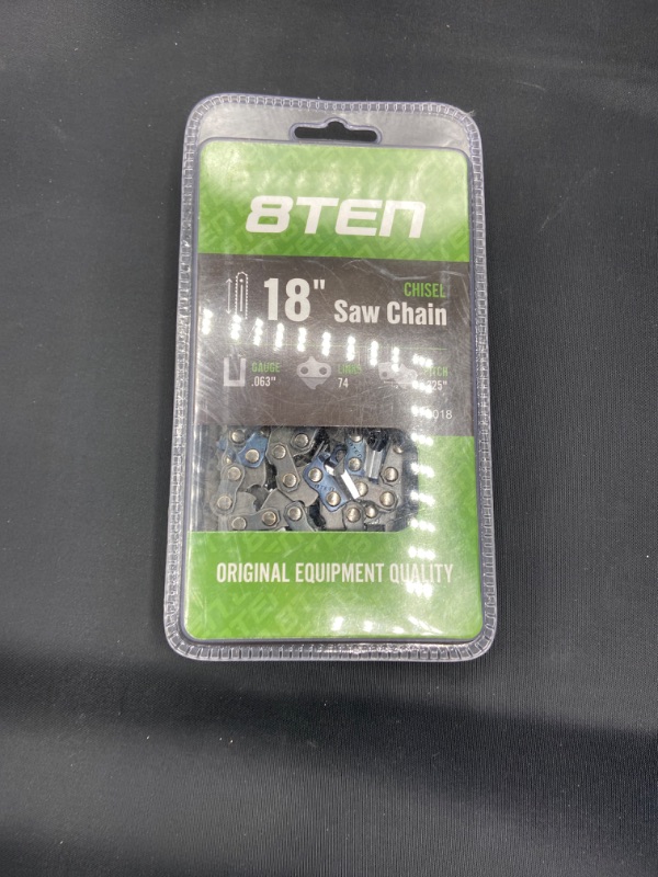 Photo 2 of 8TEN Chainsaw Chain for Stihl 44 56 36 32 24 40 45 MS 290 260 261 440 460 390 18 inch .063 Gauge .325 Pitch 74DL