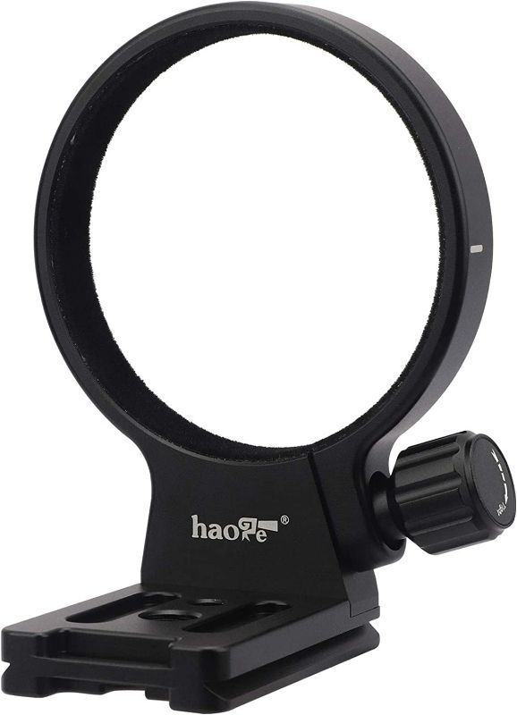 Photo 1 of Haoge LMR-N240 Tripod Mount Ring for Nikon nikkor Z 24-200mm F4-6.3 VR Lens Z Mount Mirrorless Cameras Lens Collar Replacement Foot Stand Base Built-in Arca Type Quick Release Plate